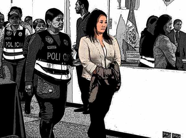 La detención de Keiko Fujimori