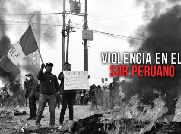 Violencia en el sur peruano