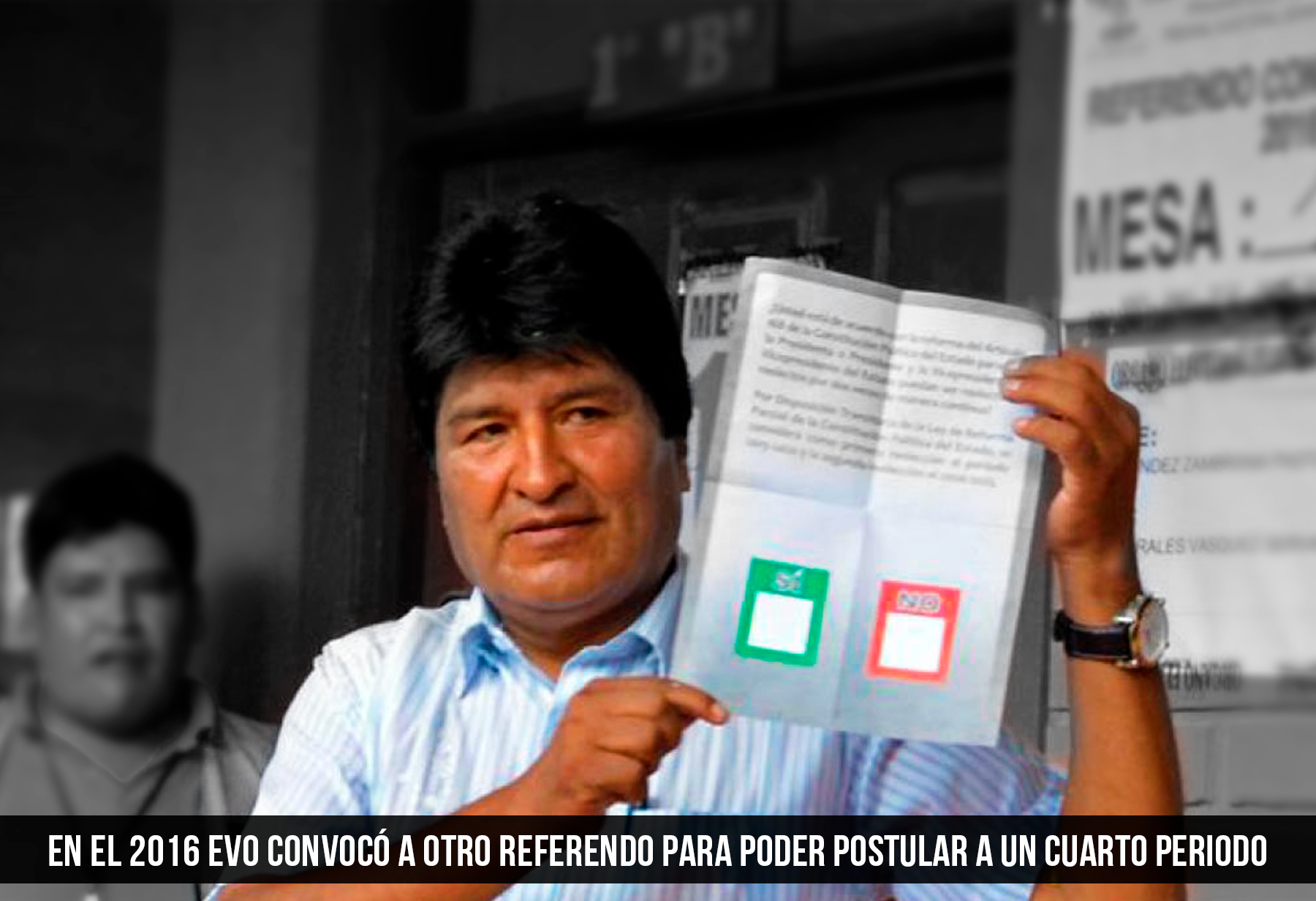 Evo morales reeleccion