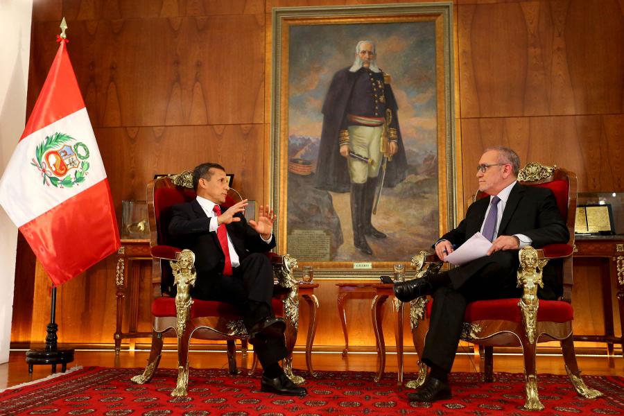 Los Humala, en dos canales