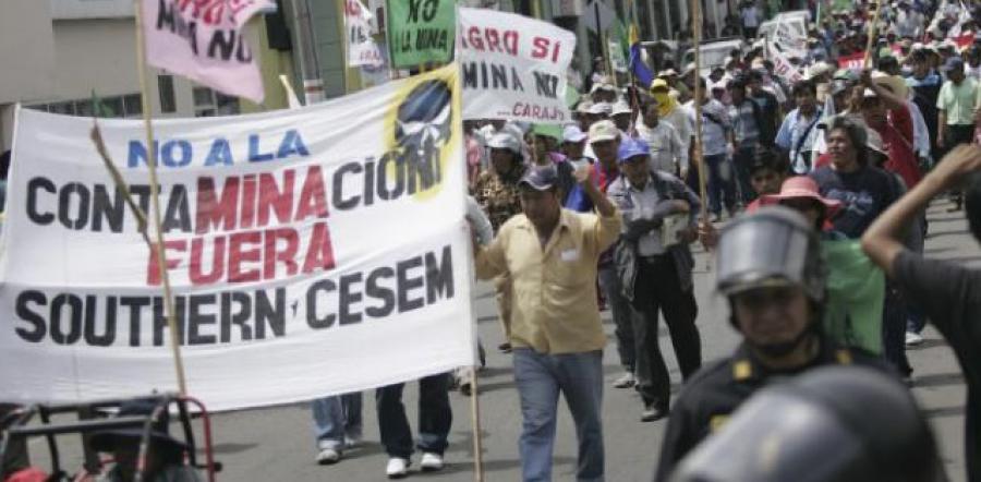 Tía María y la guerra anti minera