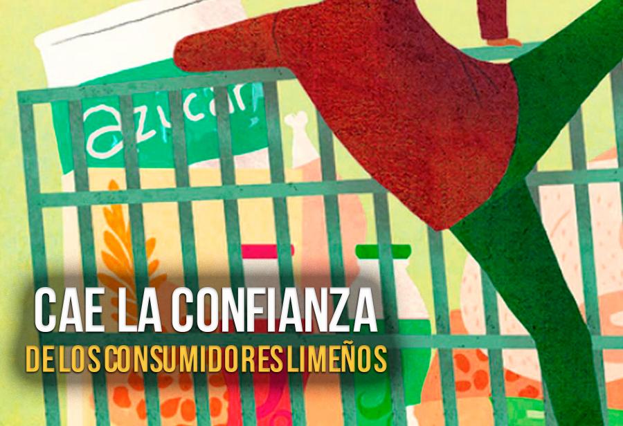 Cae la confianza de los consumidores limeños