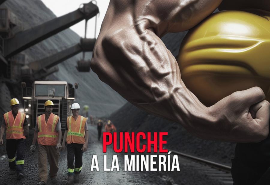 Punche a la minería