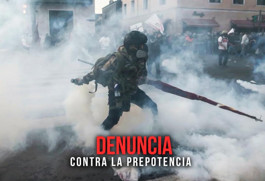 Denuncia contra la prepotencia