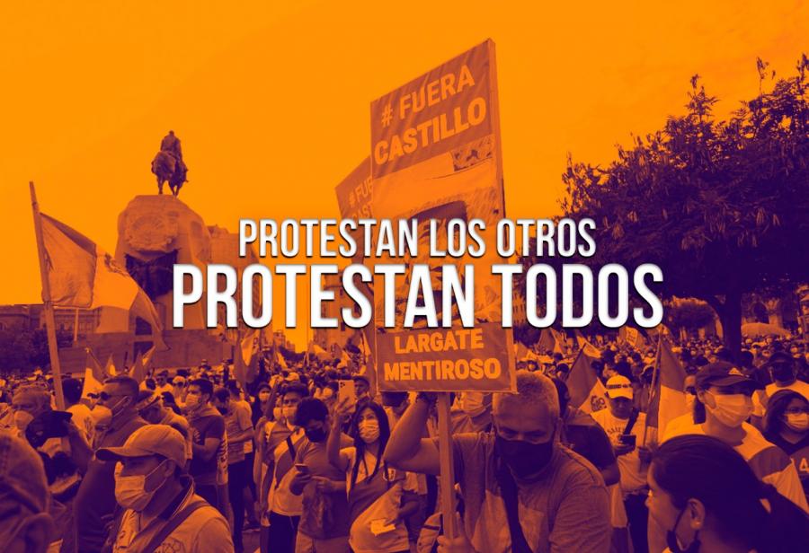 Protestan los otros, protestan todos 