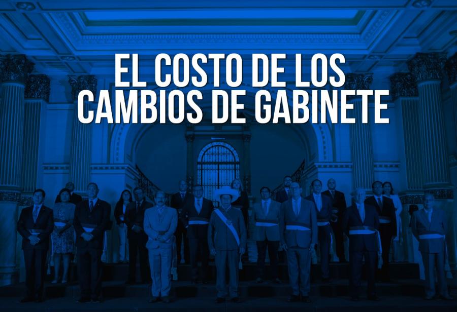 El costo de los cambios de gabinete