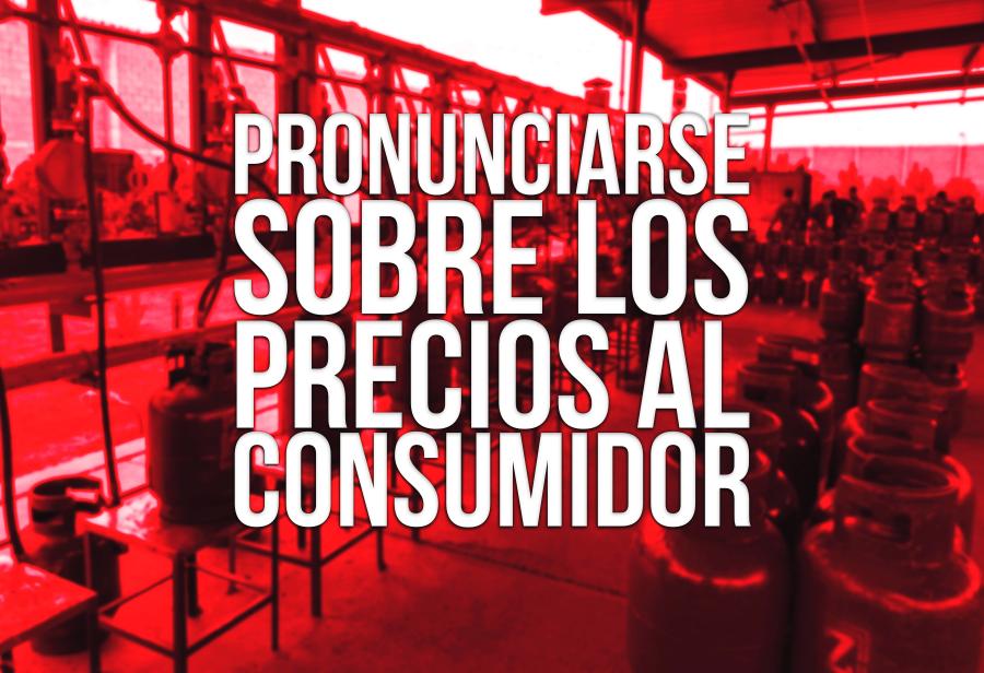 Pronunciarse sobre los precios al consumidor