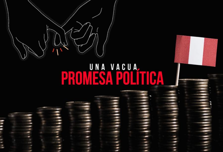 Una vacua promesa política