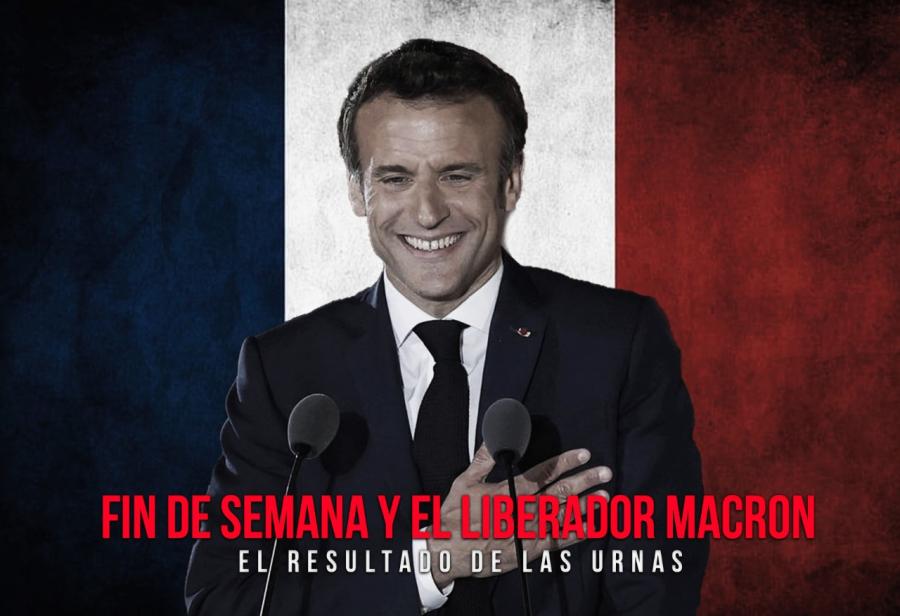 Fin de semana y el liberador Macron: el resultado de las urnas