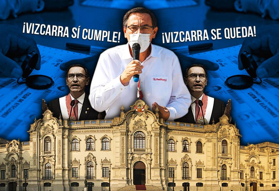 ¡Vizcarra sí cumple! ¡Vizcarra se queda!