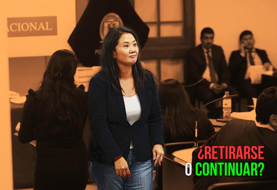 Keiko Fujimori: ¿retirarse o continuar?