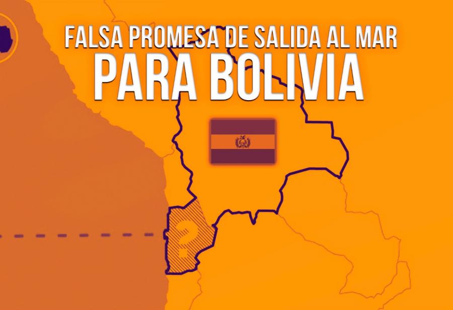 Falsa promesa de salida al mar para Bolivia