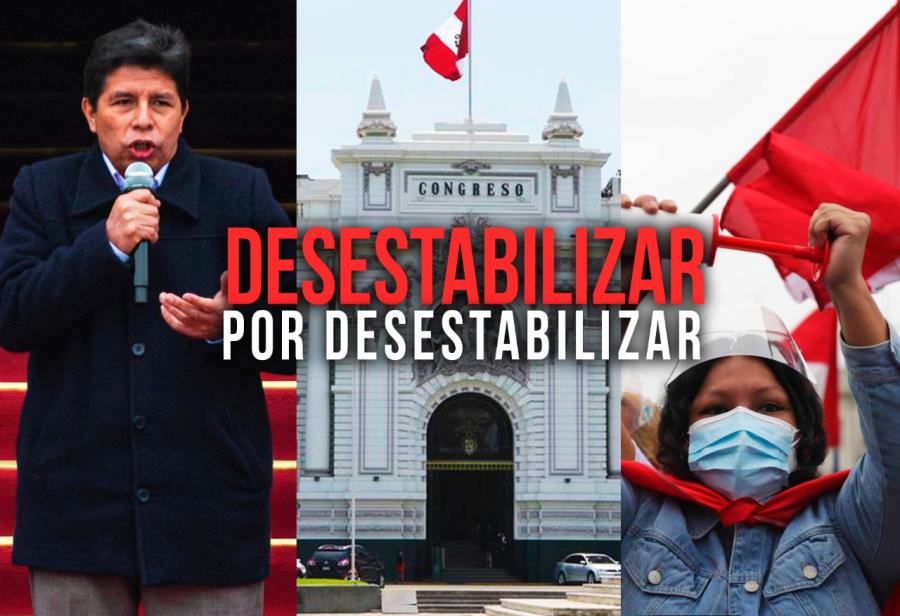 Desestabilizar por desestabilizar