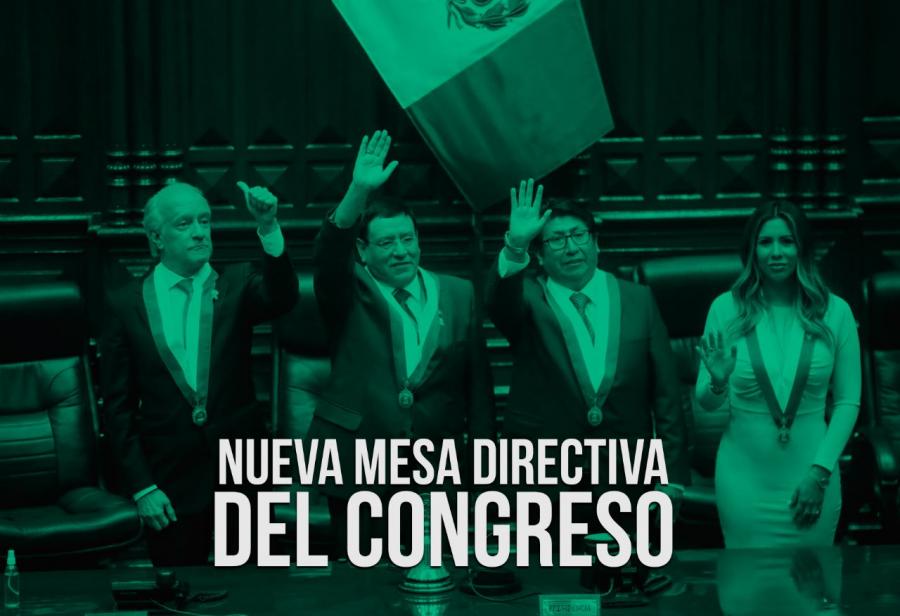 Nueva Mesa Directiva del Congreso