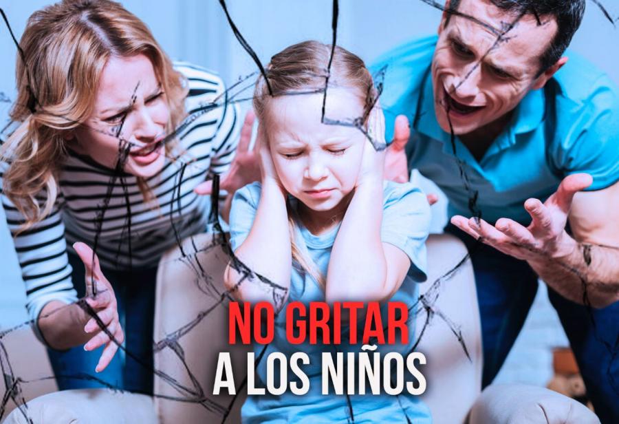 No gritar a los niños