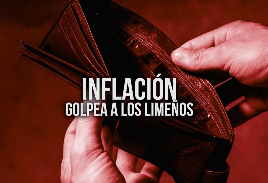 Inflación golpea a los limeños