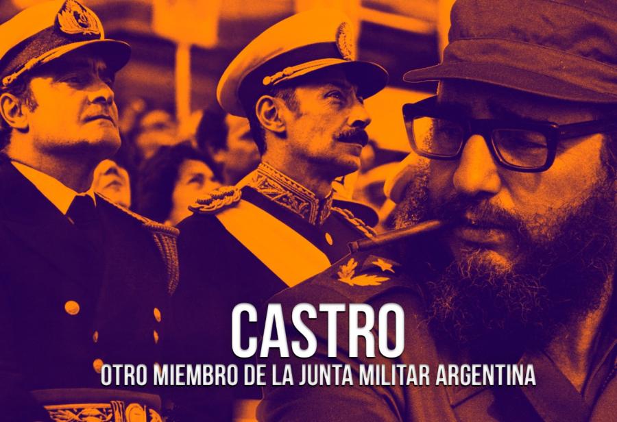 Castro: otro miembro de la Junta Militar Argentina