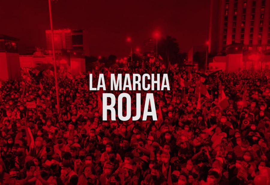 La marcha roja