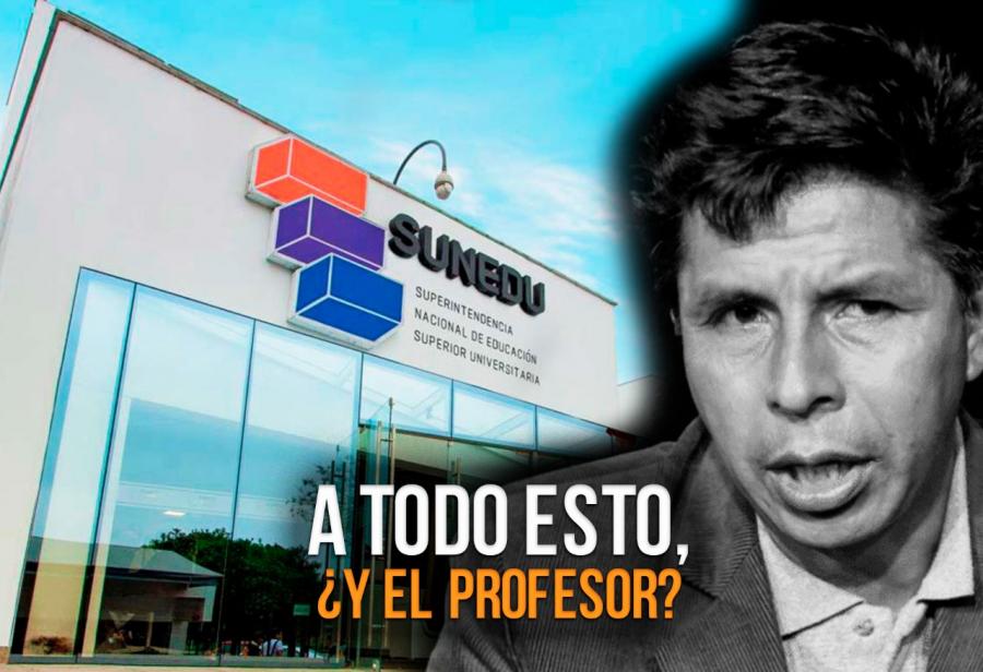 A todo esto, ¿y el profesor?