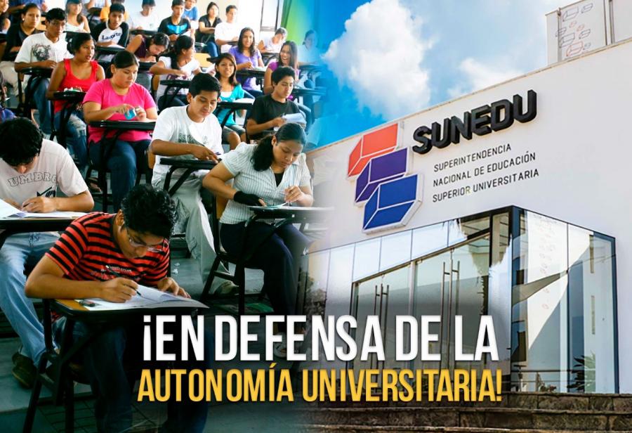 ¡En defensa de la autonomía universitaria!