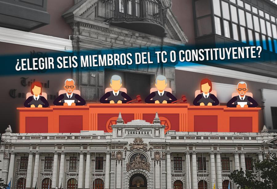 ¿Elegir seis miembros del TC o constituyente?