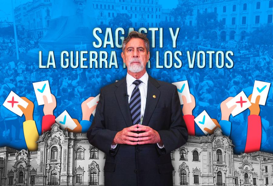 Sagasti y la guerra por los votos