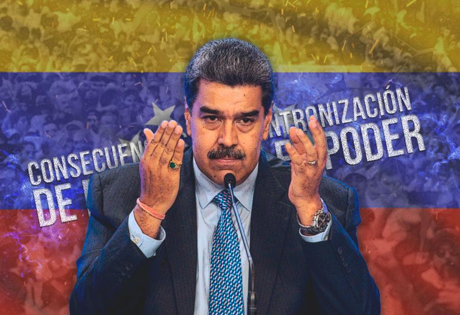 Consecuencias de la entronización de Maduro en el poder