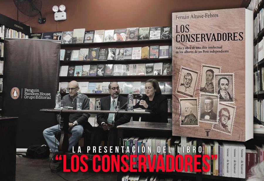 La presentación del libro “Los conservadores”