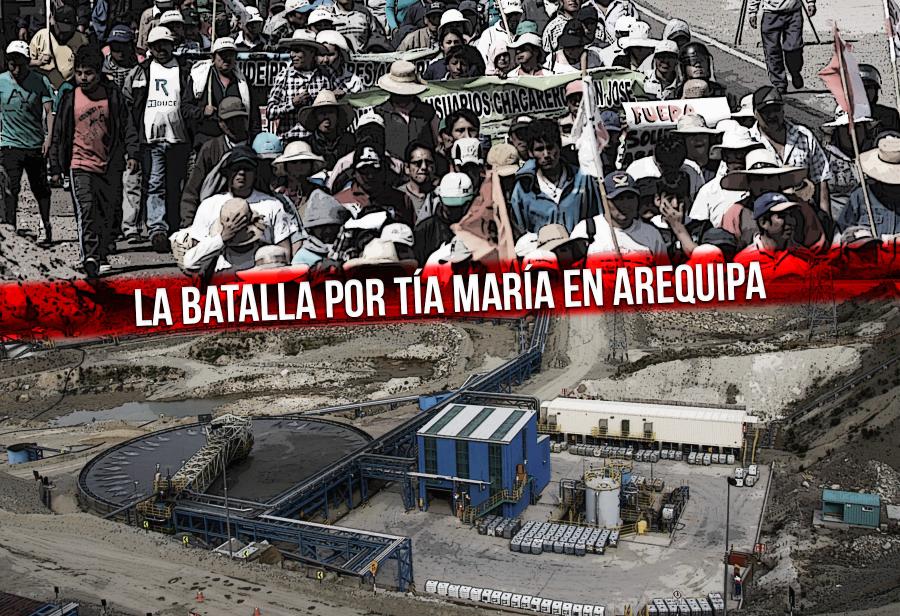 La batalla por Tía María en Arequipa