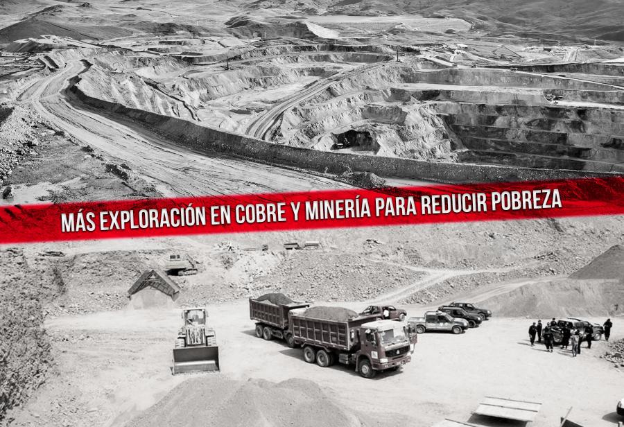 Más exploración en cobre y minería para reducir pobreza