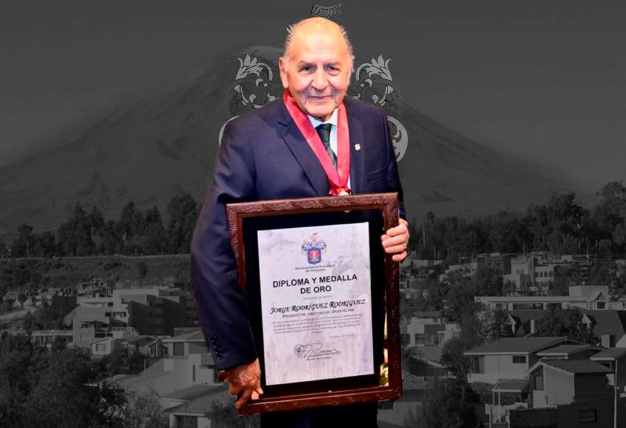 Jorge Rodríguez: Hijo Predilecto de Arequipa