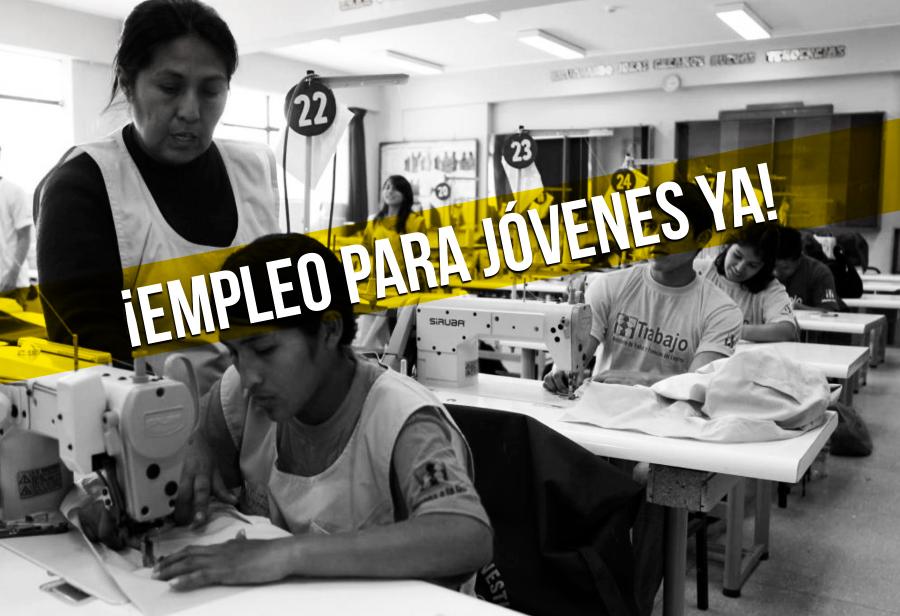 ¡Empleo para jóvenes ya!