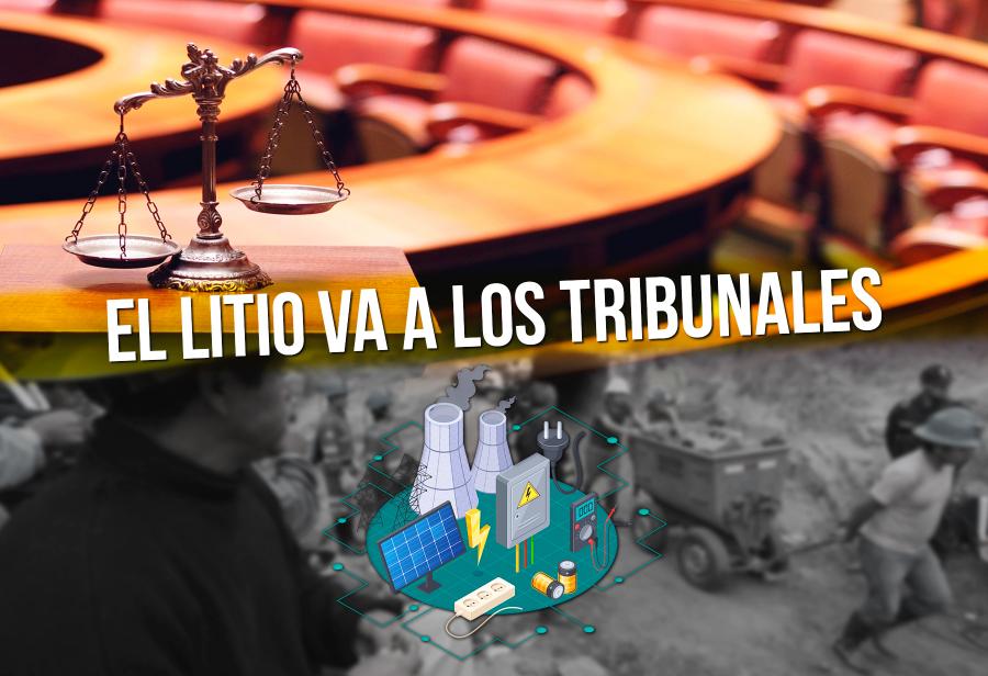 El litio va a los tribunales