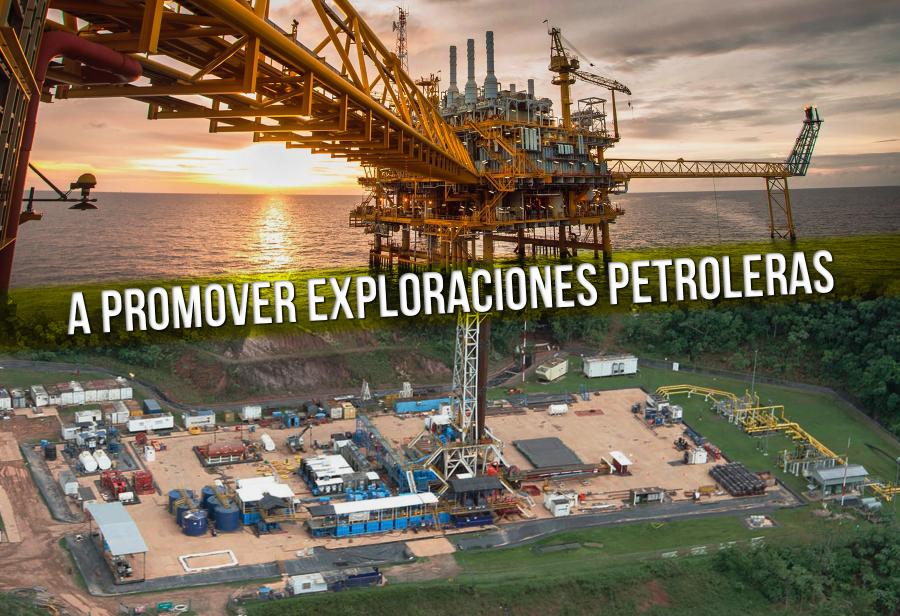 A promover exploraciones petroleras