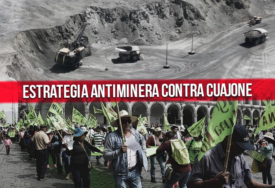 Estrategia antiminera contra Cuajone