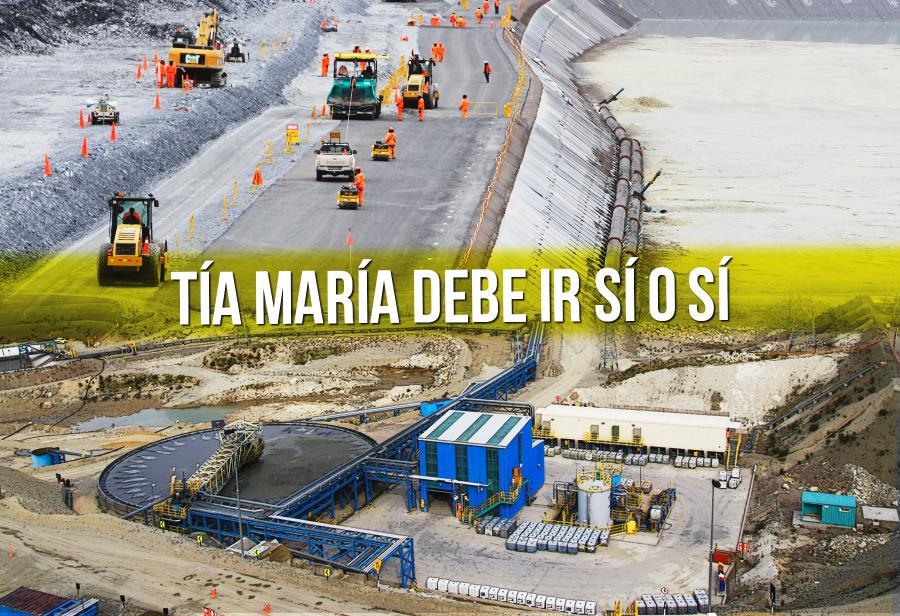 Tía María debe ir sí o sí