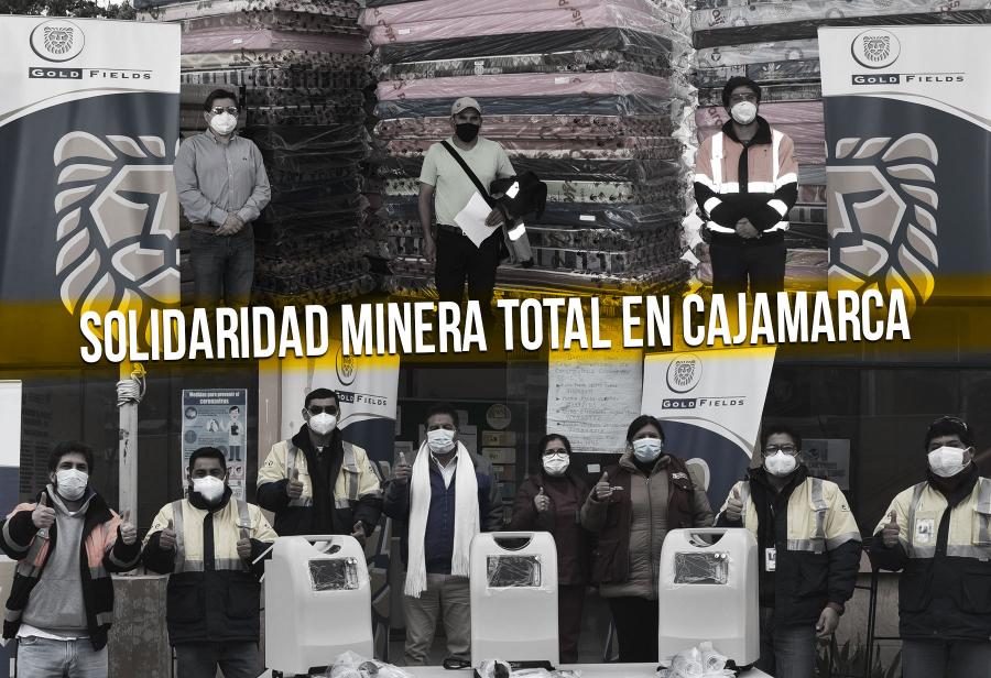 Solidaridad minera total en Cajamarca