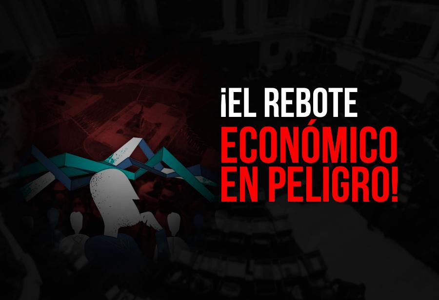 ¡El rebote económico en peligro!