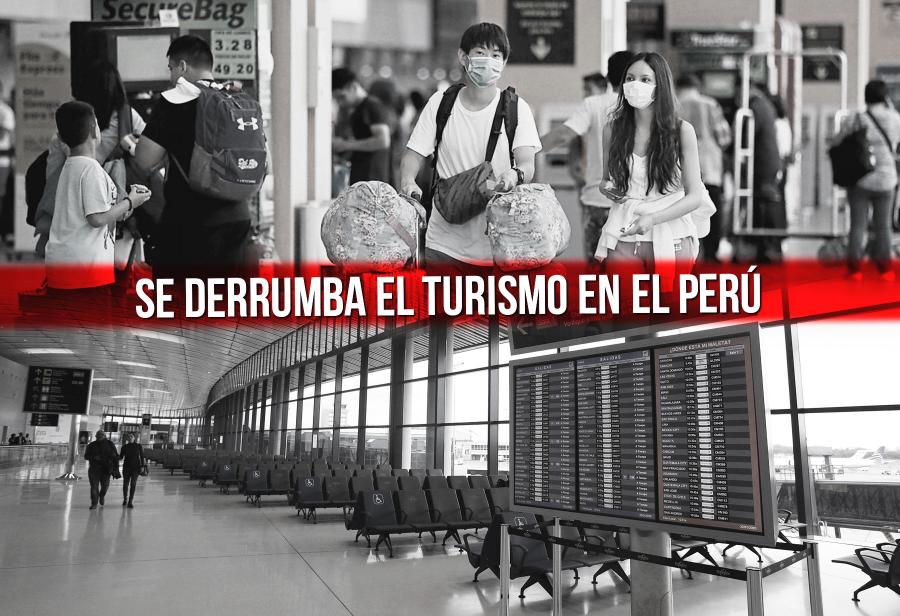 Se derrumba el turismo en el Perú