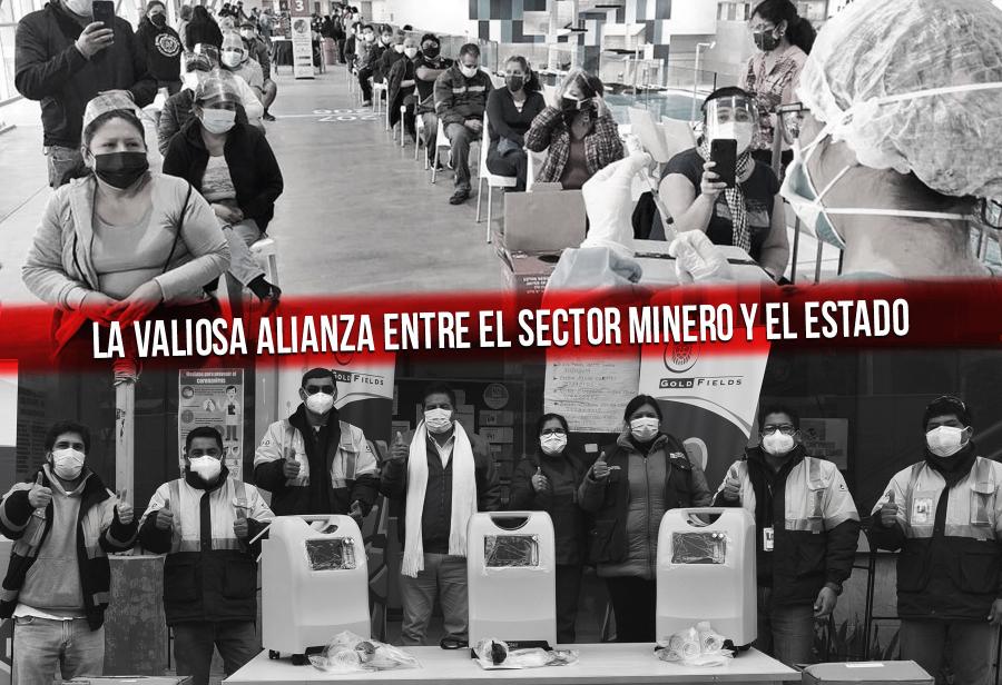 Vacunación: valiosa alianza entre empresas mineras y Estado