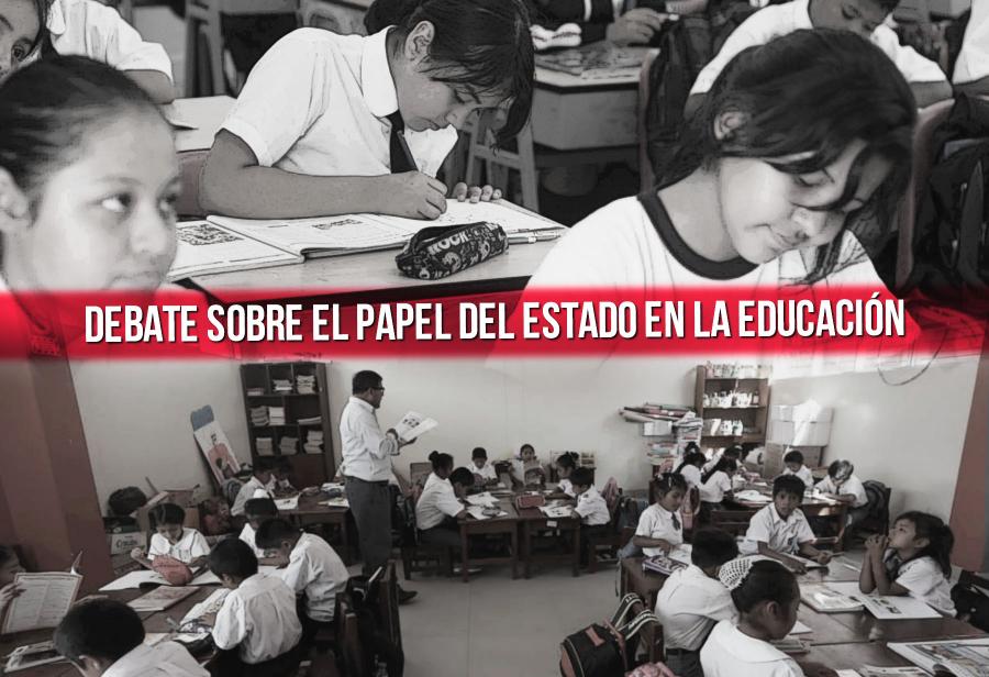 Debate sobre el papel del Estado en la educación