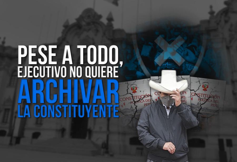 Pese a todo, Ejecutivo no quiere archivar la constituyente