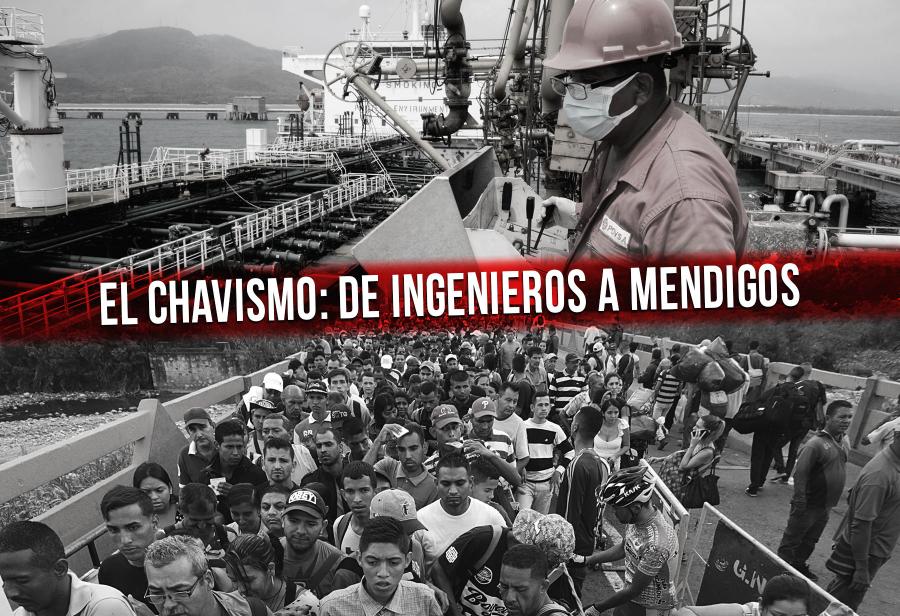 El chavismo: de ingenieros a mendigos