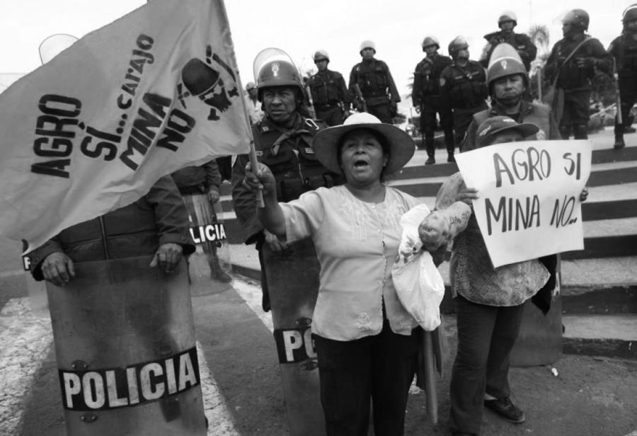 Antimineros se repliegan en las Bambas