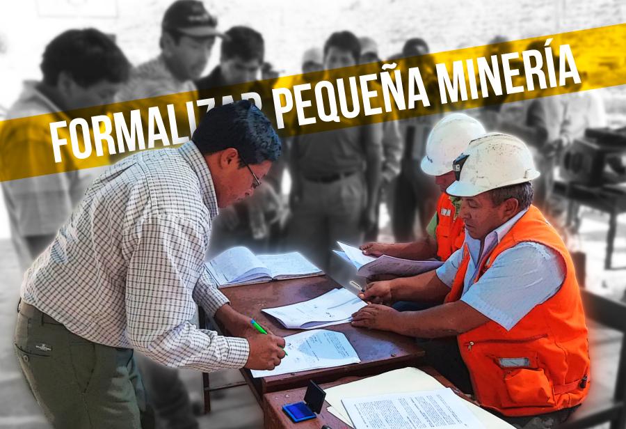 Nueva ley para formalizar la minería