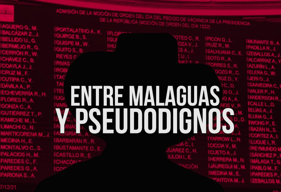 Entre malaguas y pseudodignos