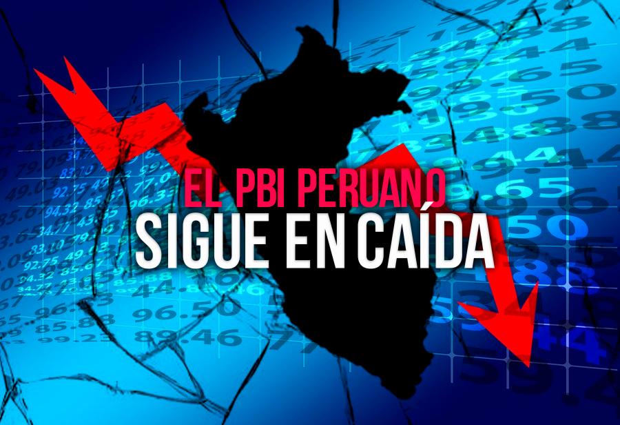 El PBI peruano sigue en caída