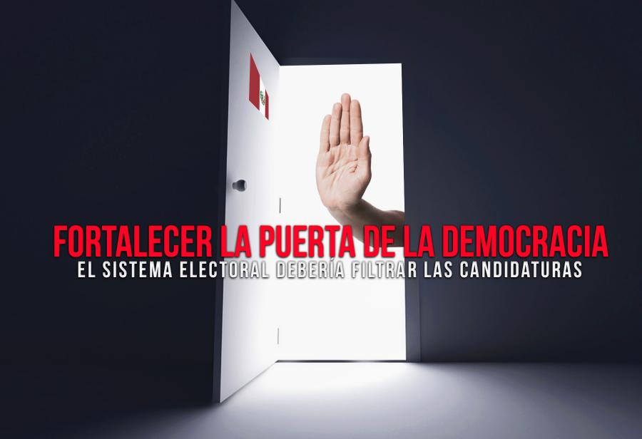 Fortalecer la puerta de la democracia