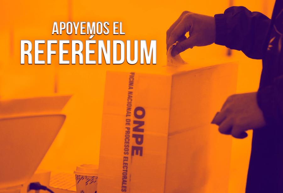 Apoyemos el referéndum