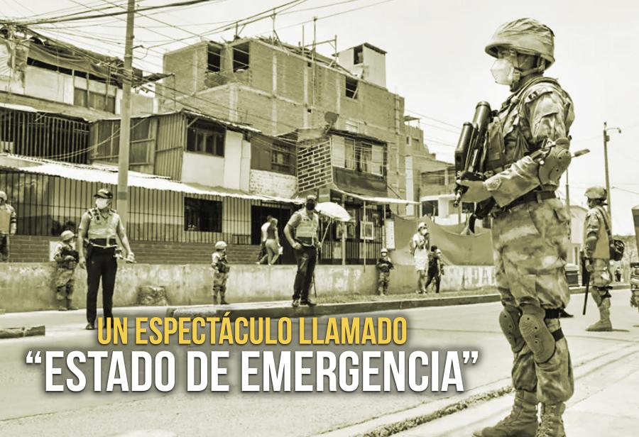 Un espectáculo llamado “estado de emergencia”